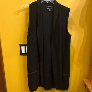 Tahari Black Merino Wool Garment